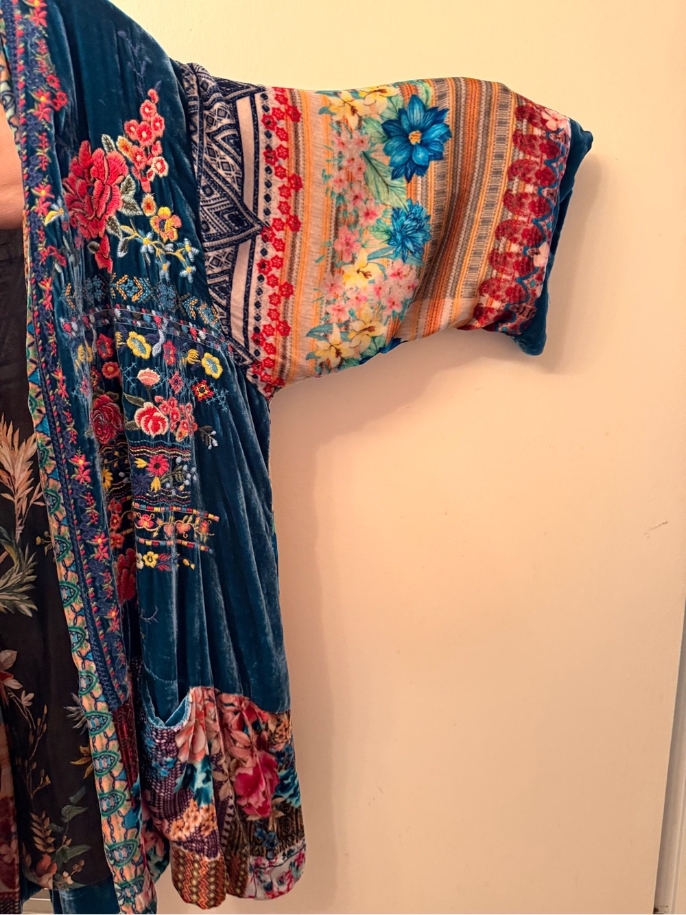 The Exotic Gorgeous Johnny Was Biza Embroidered Kimono jacket in XXL: Pls. Read - Picture 7 of 16